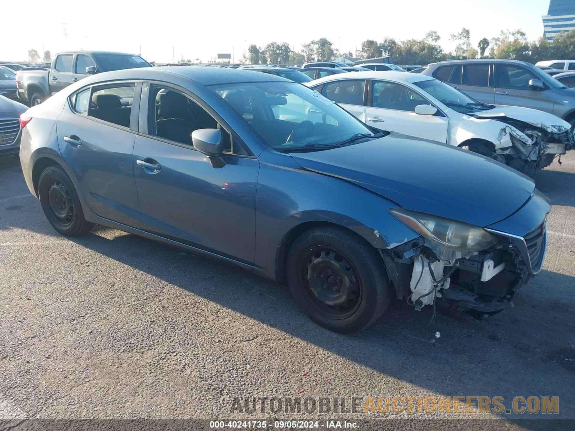 JM1BM1T74G1320793 MAZDA MAZDA3 2016