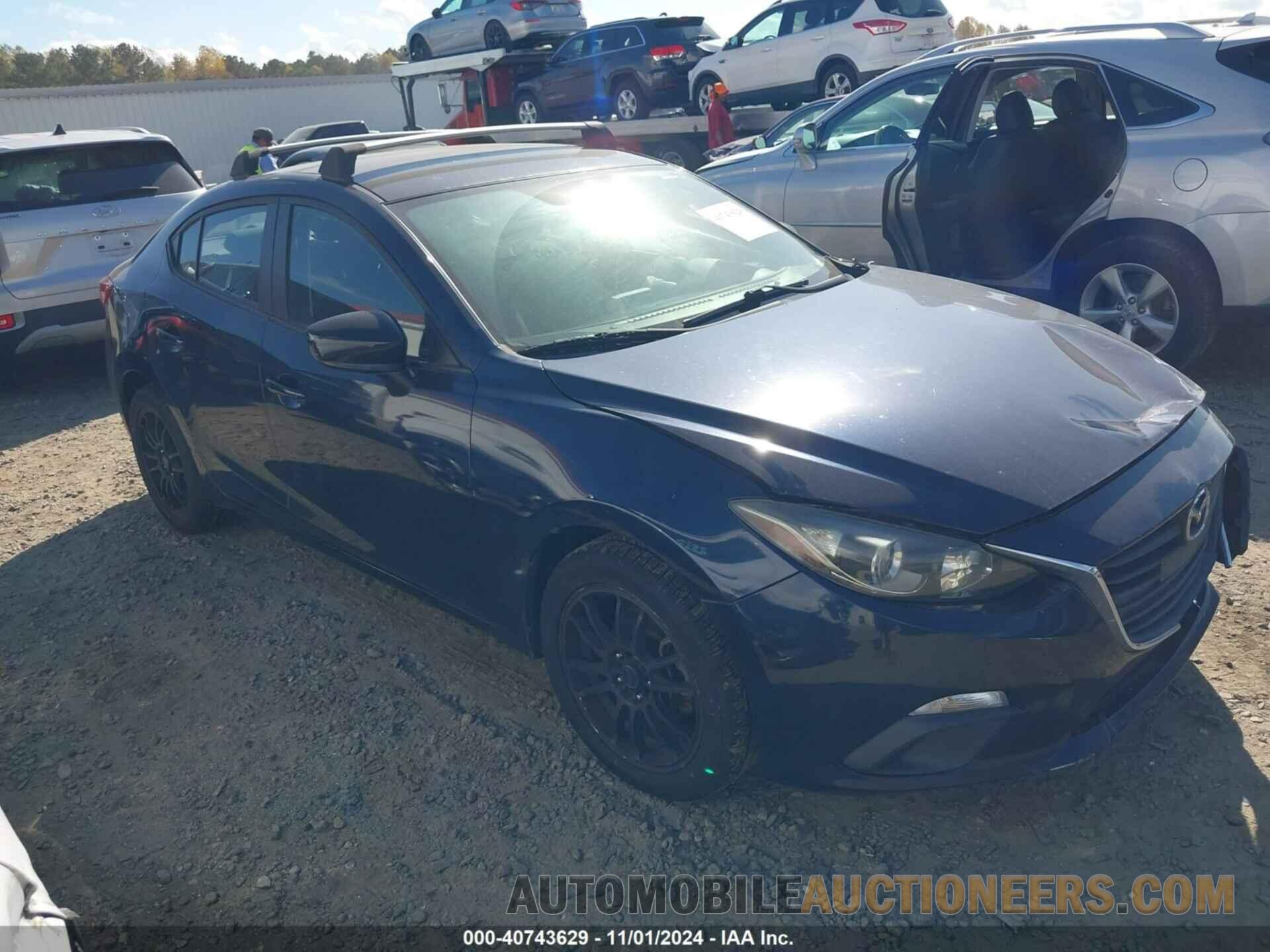 JM1BM1T76E1210471 MAZDA MAZDA3 2014