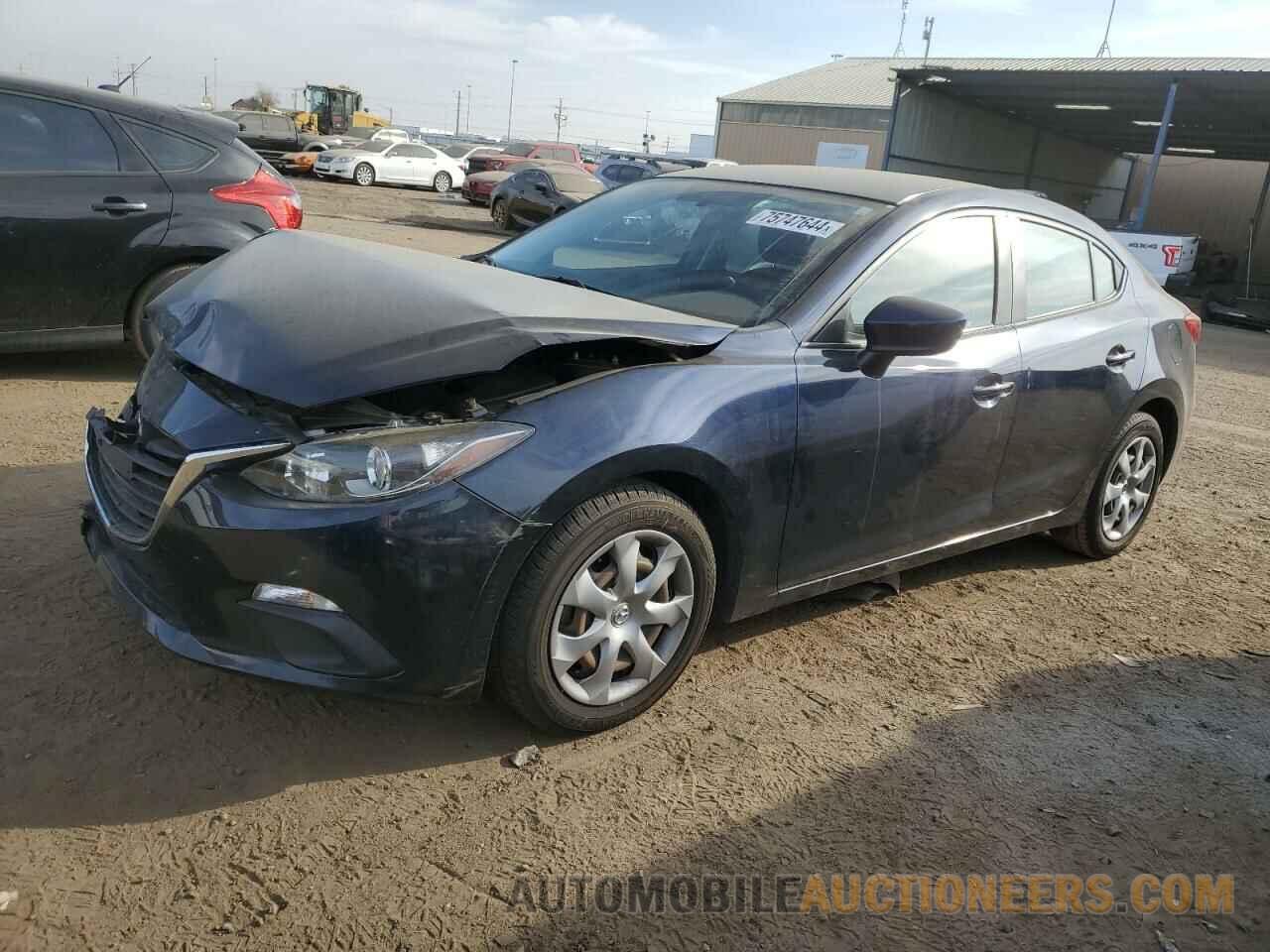 JM1BM1T7XG1341938 MAZDA 3 2016