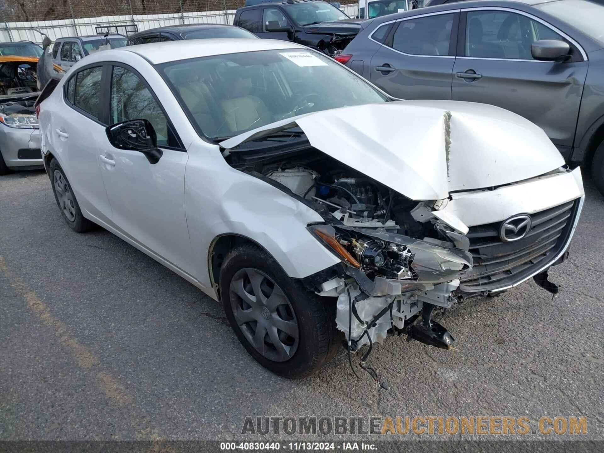 JM1BM1U70E1130355 MAZDA MAZDA3 2014