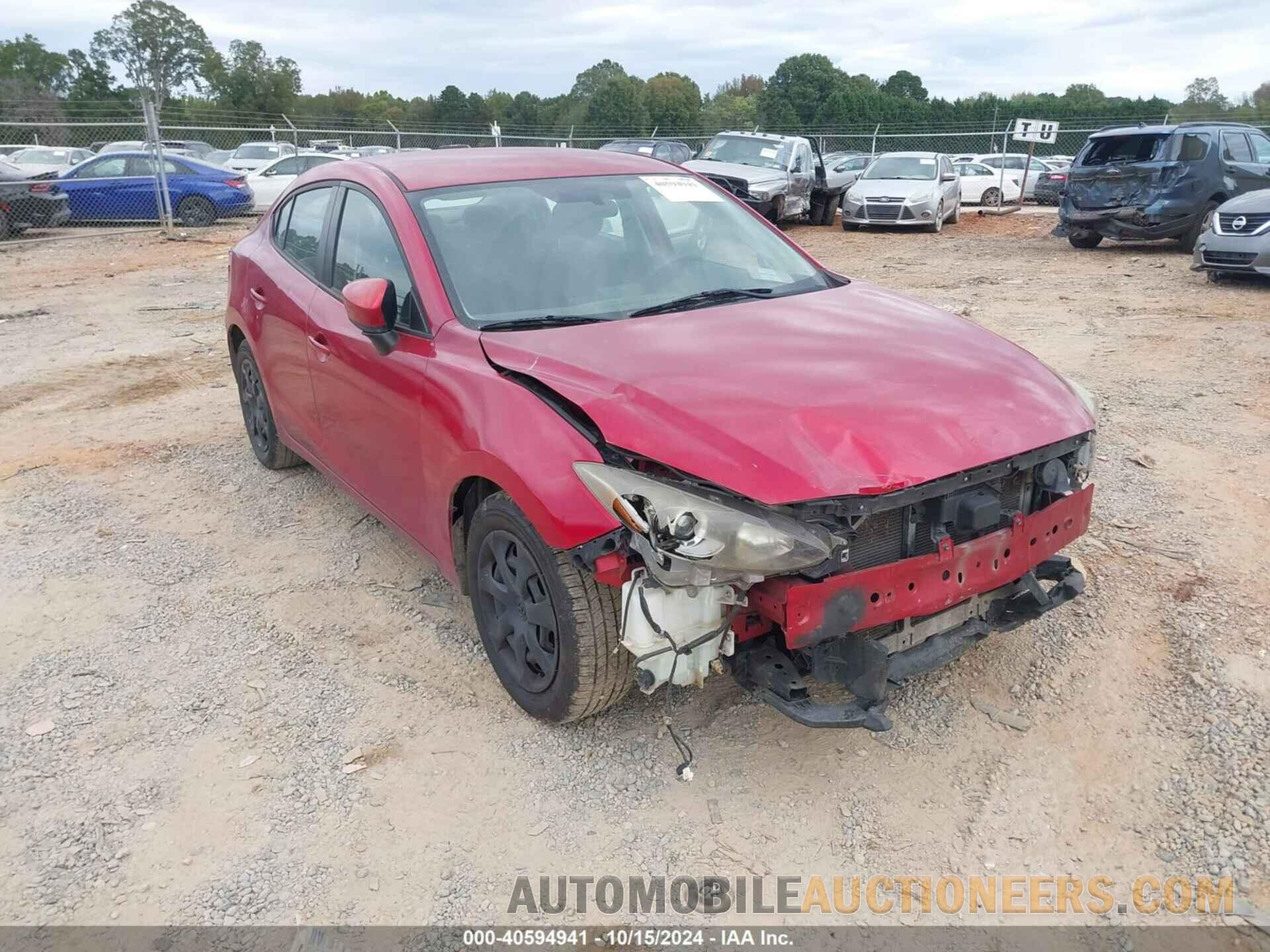 JM1BM1U70E1145907 MAZDA MAZDA3 2014