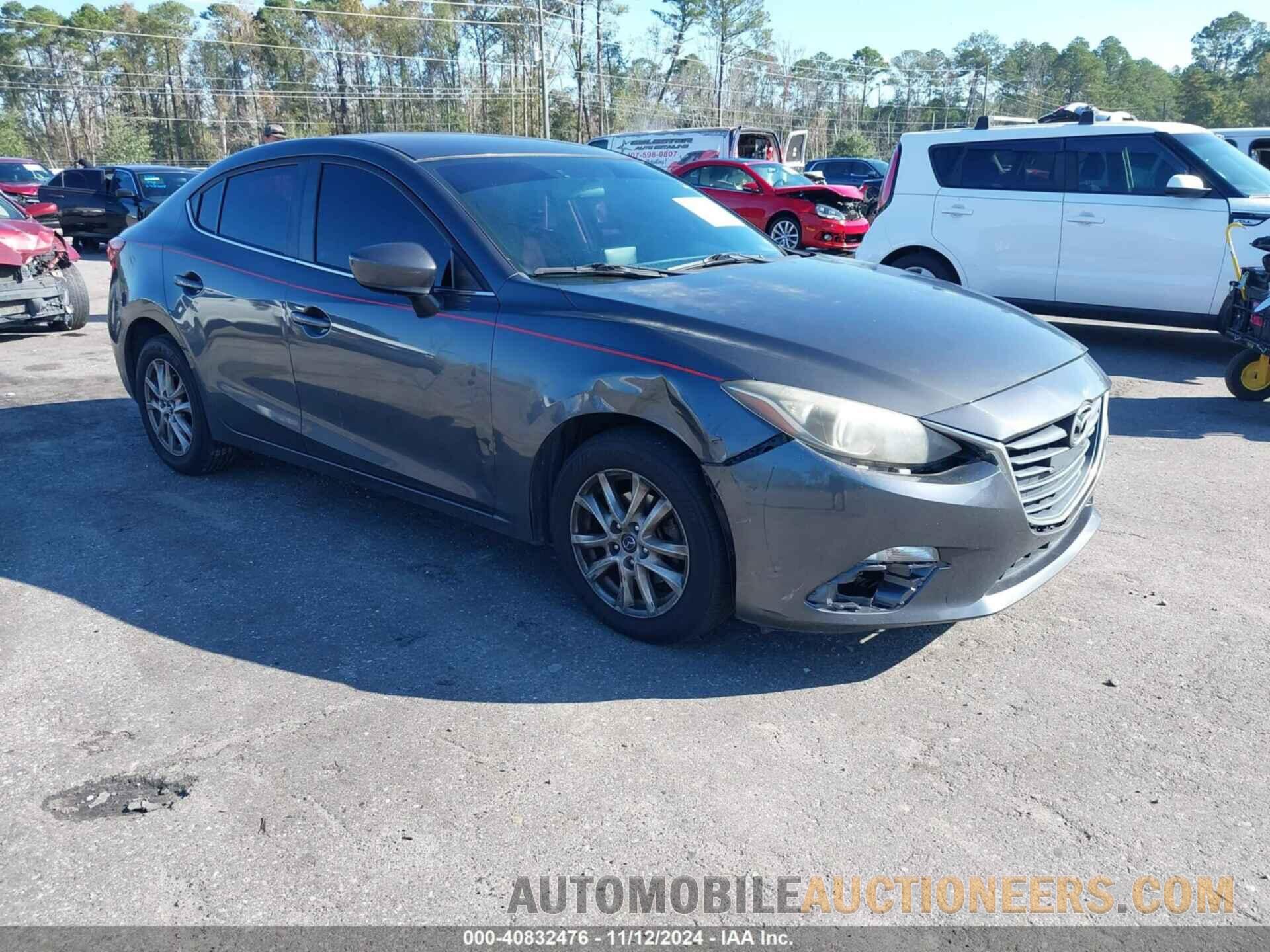 JM1BM1U71G1303030 MAZDA MAZDA3 2016