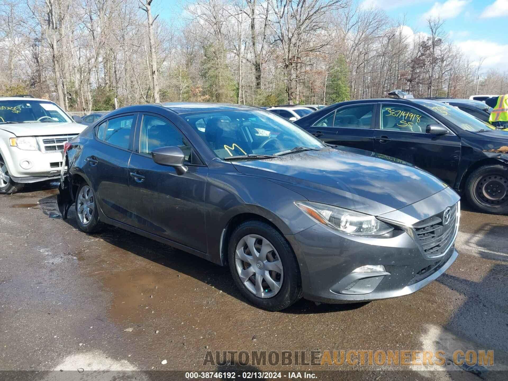 JM1BM1U73E1216551 MAZDA MAZDA3 2014