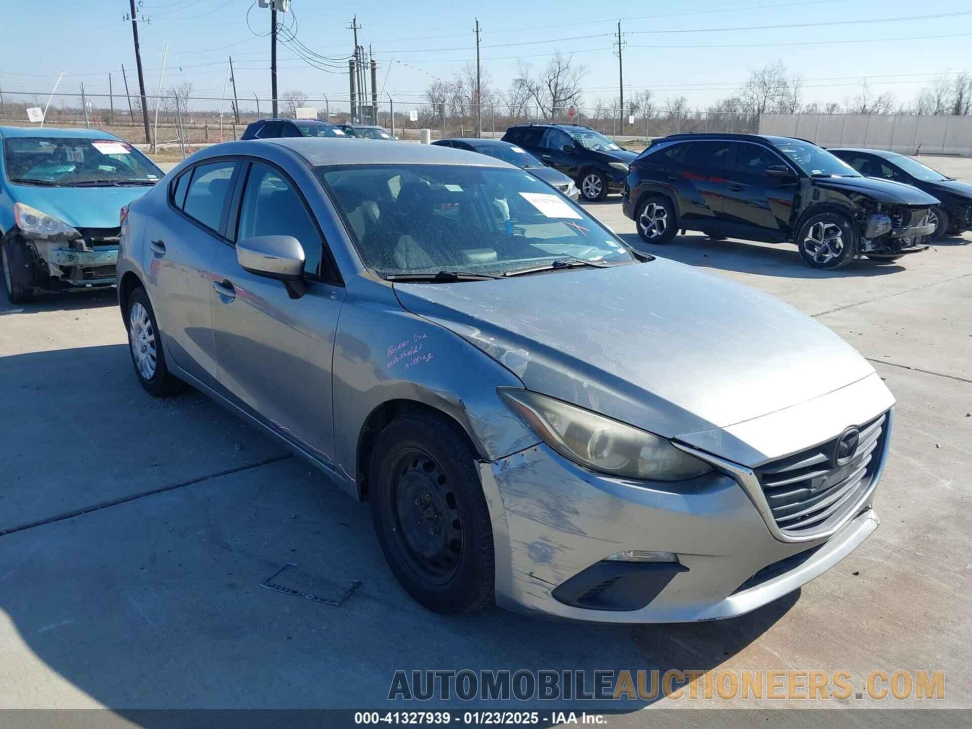 JM1BM1U79E1141385 MAZDA MAZDA3 2014