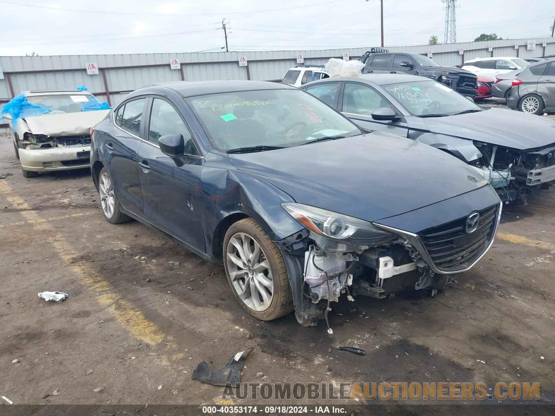 JM1BM1V32E1206167 MAZDA MAZDA3 2014