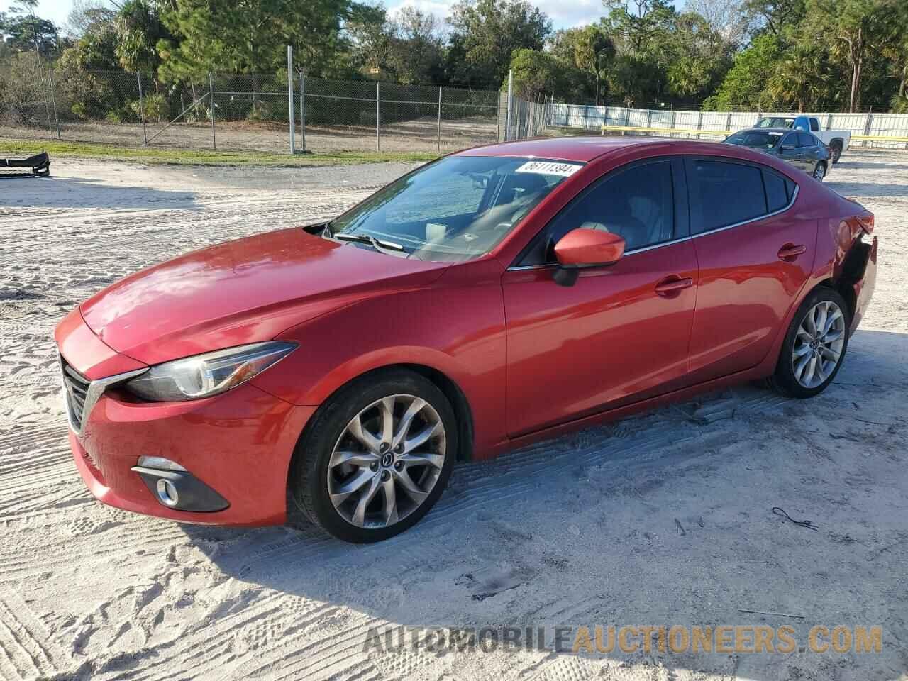 JM1BM1V36E1165915 MAZDA 3 2014