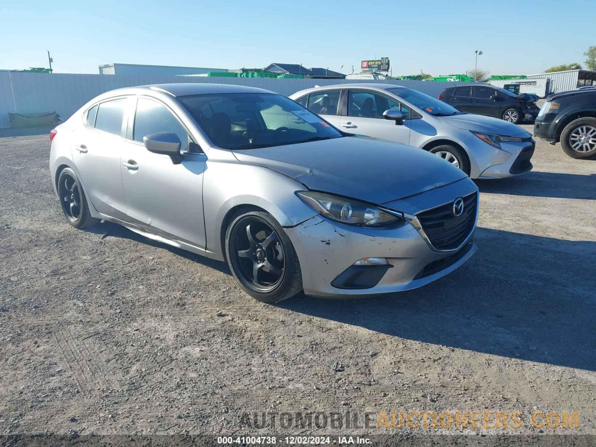 JM1BM1V72E1126838 MAZDA MAZDA3 2014