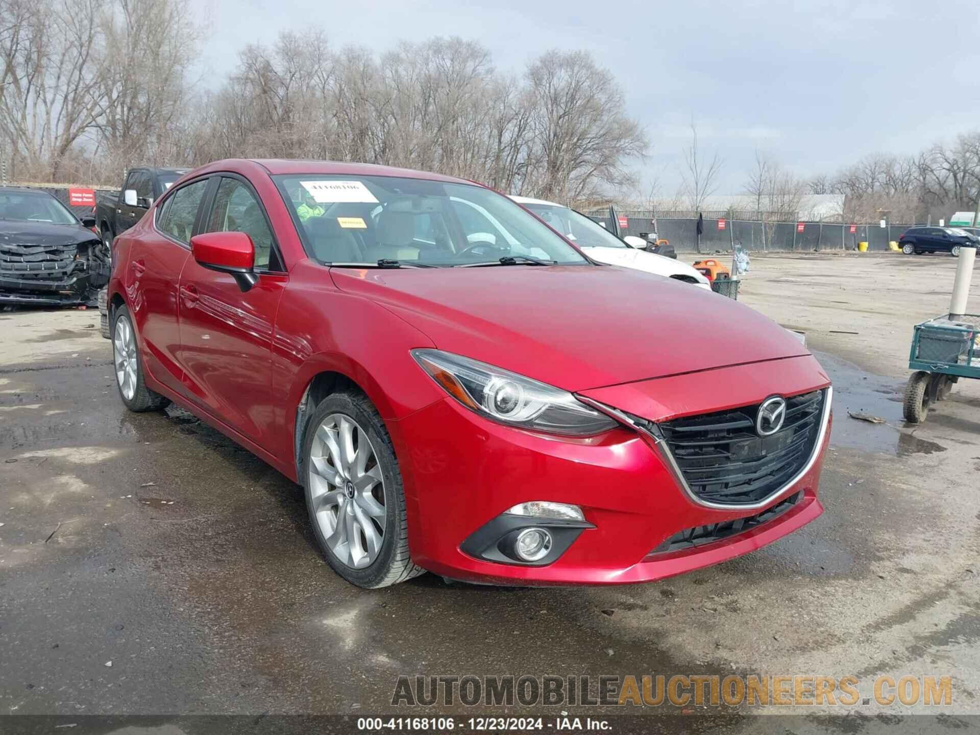 JM1BM1W36E1155710 MAZDA MAZDA3 2014