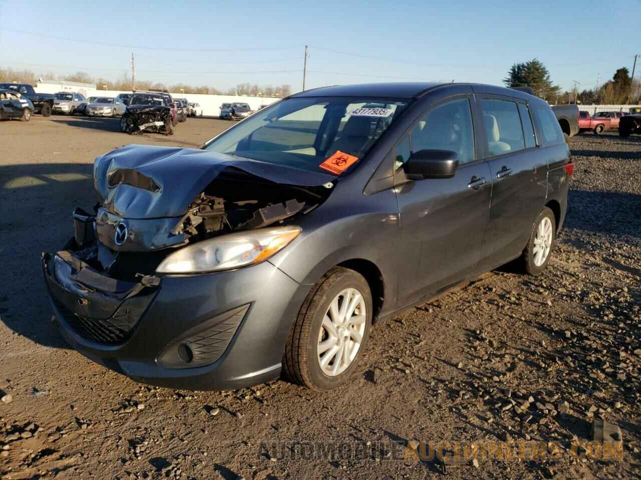 JM1CW2BL8C0109129 MAZDA 5 2012