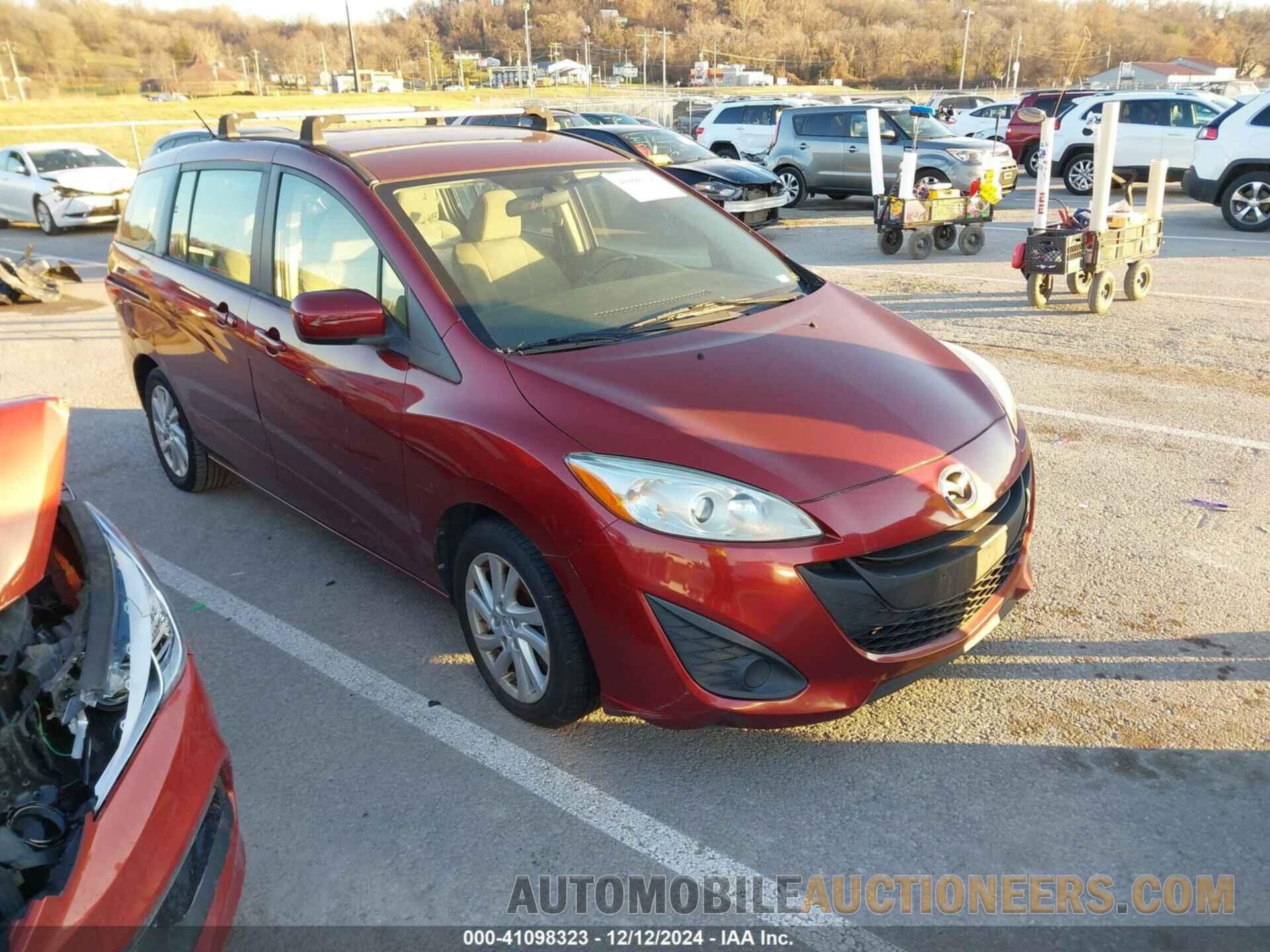 JM1CW2BL8C0120308 MAZDA MAZDA5 2012