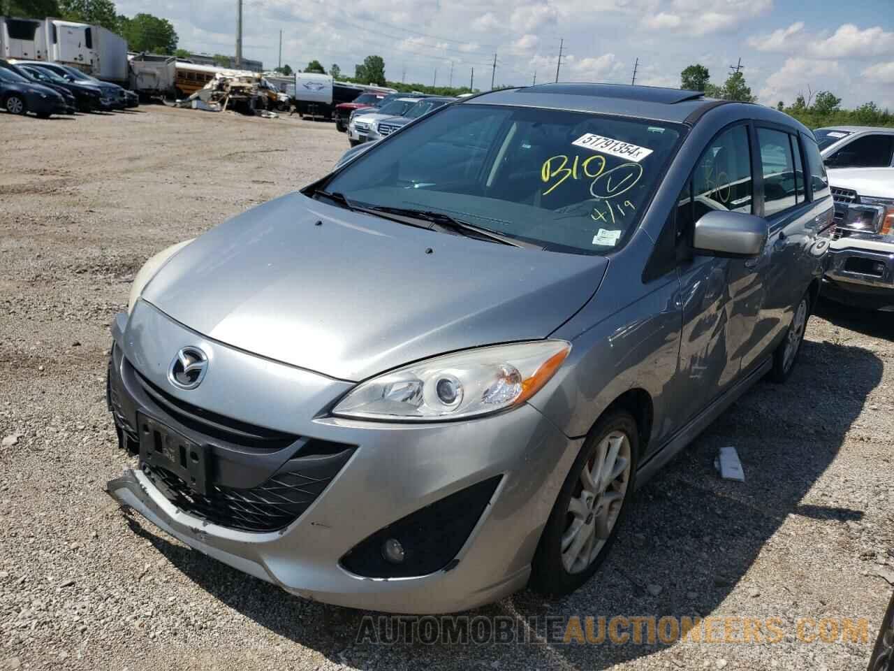 JM1CW2CL3C0140366 MAZDA 5 2012