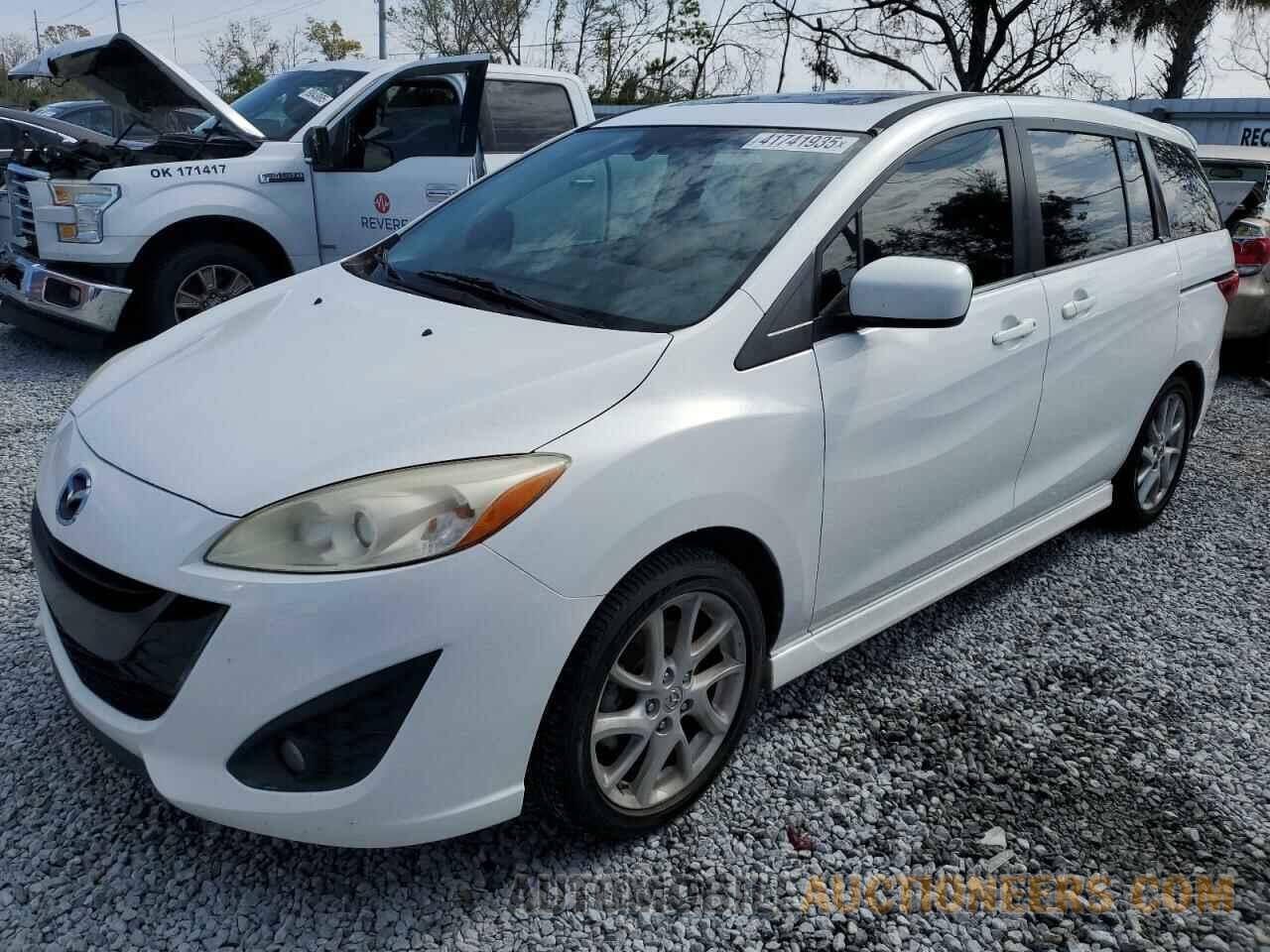 JM1CW2DL8C0142144 MAZDA 5 2012