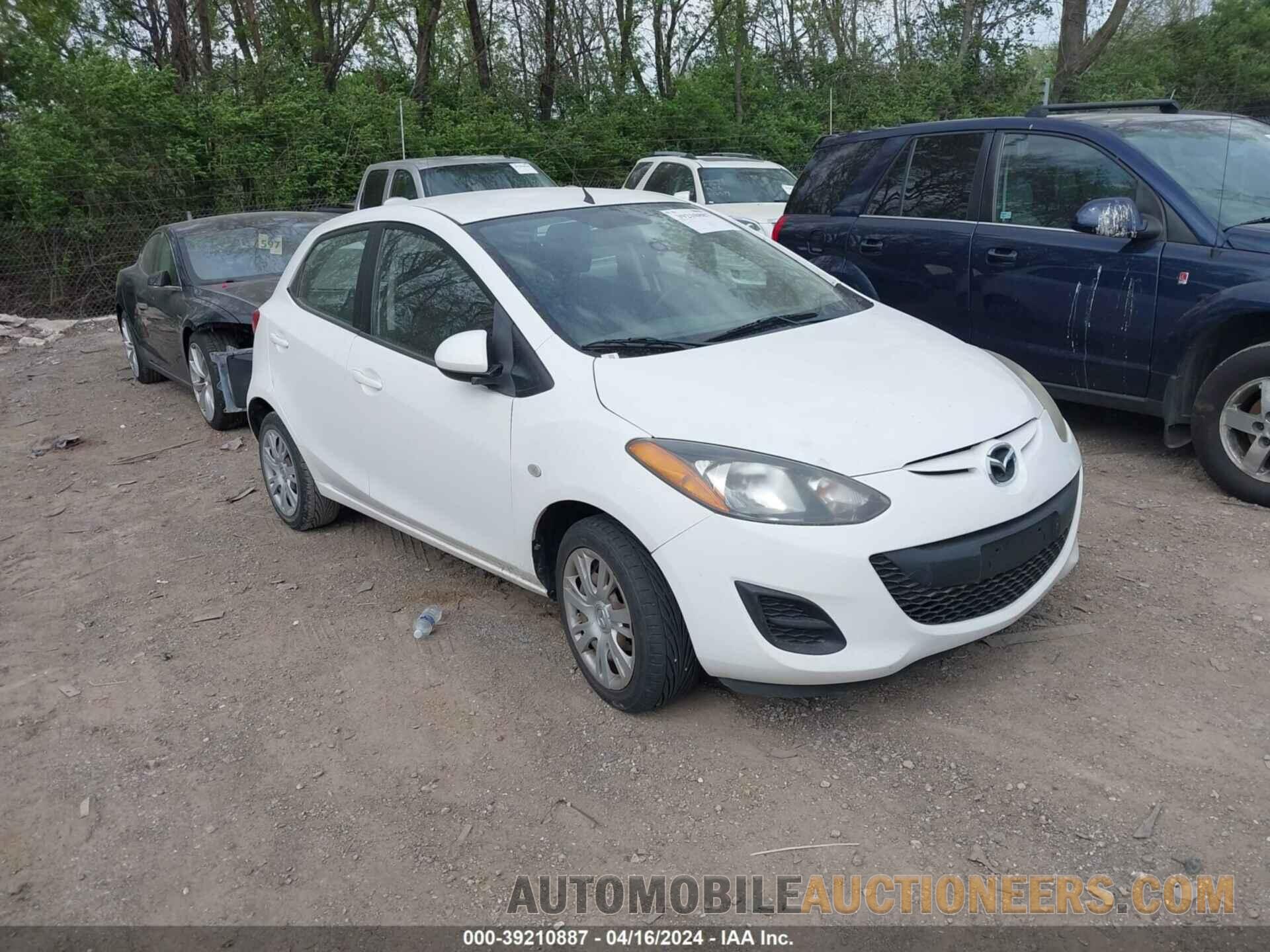 JM1DE1KY1C0144222 MAZDA MAZDA2 2012