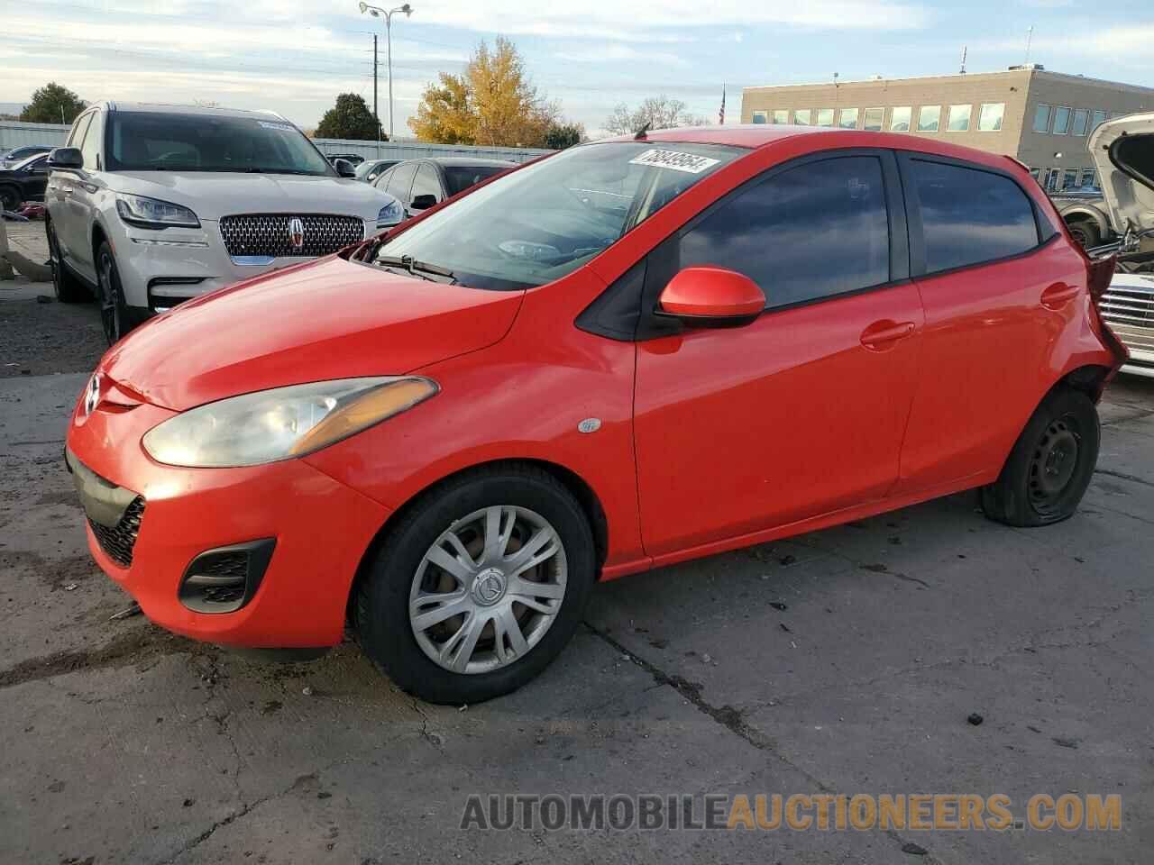 JM1DE1KY6C0144118 MAZDA 2 2012