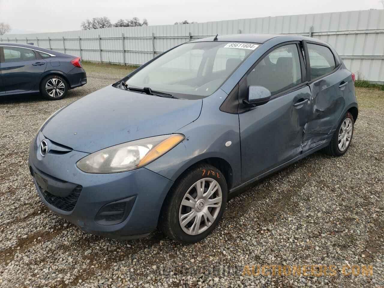 JM1DE1KZ5E0184959 MAZDA 2 2014