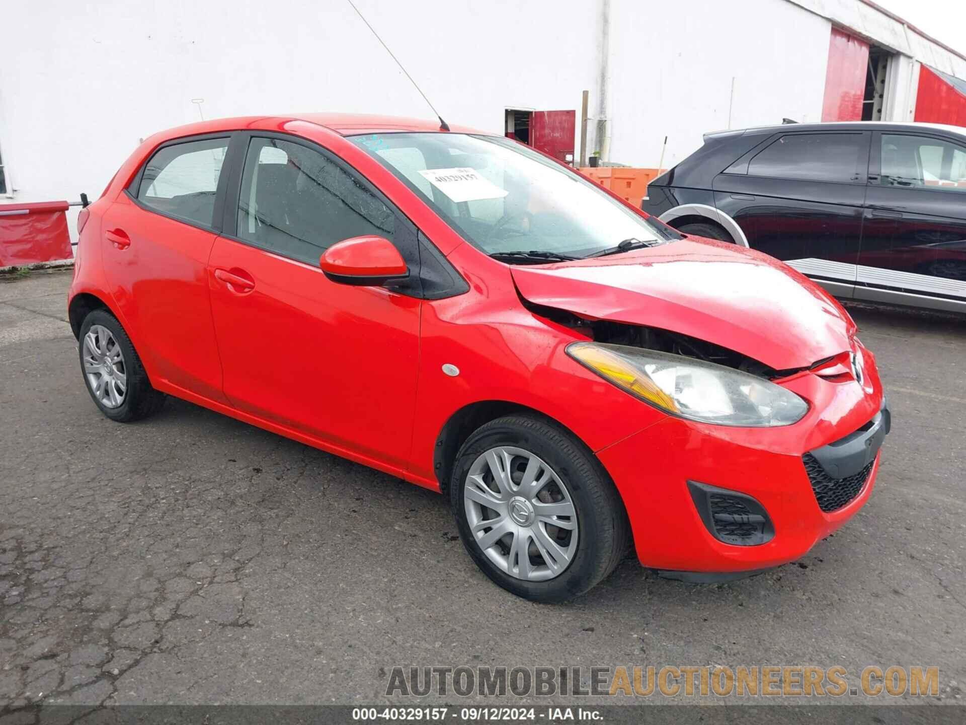 JM1DE1KZXE0184858 MAZDA MAZDA2 2014