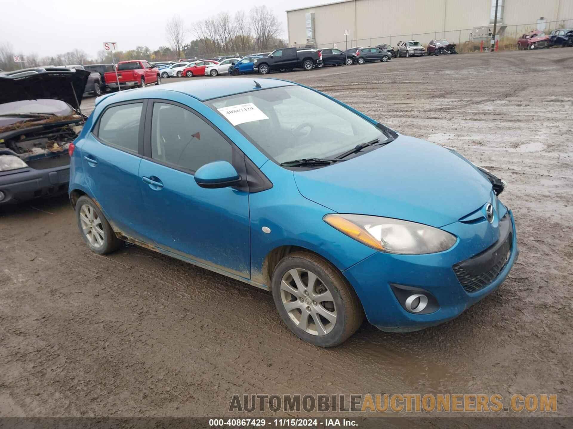 JM1DE1LY6C0142870 MAZDA MAZDA2 2012