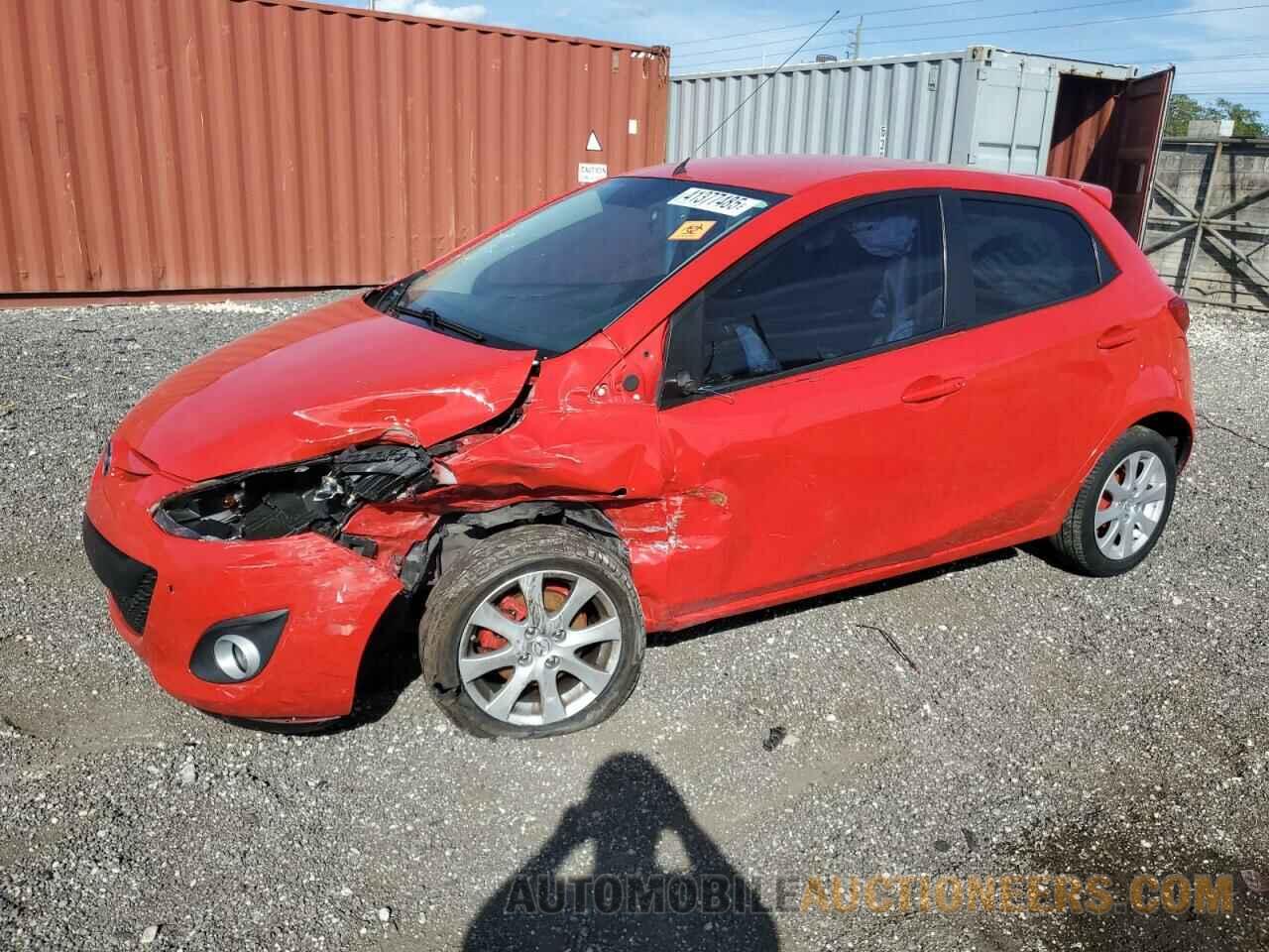 JM1DE1LY8C0135404 MAZDA 2 2012