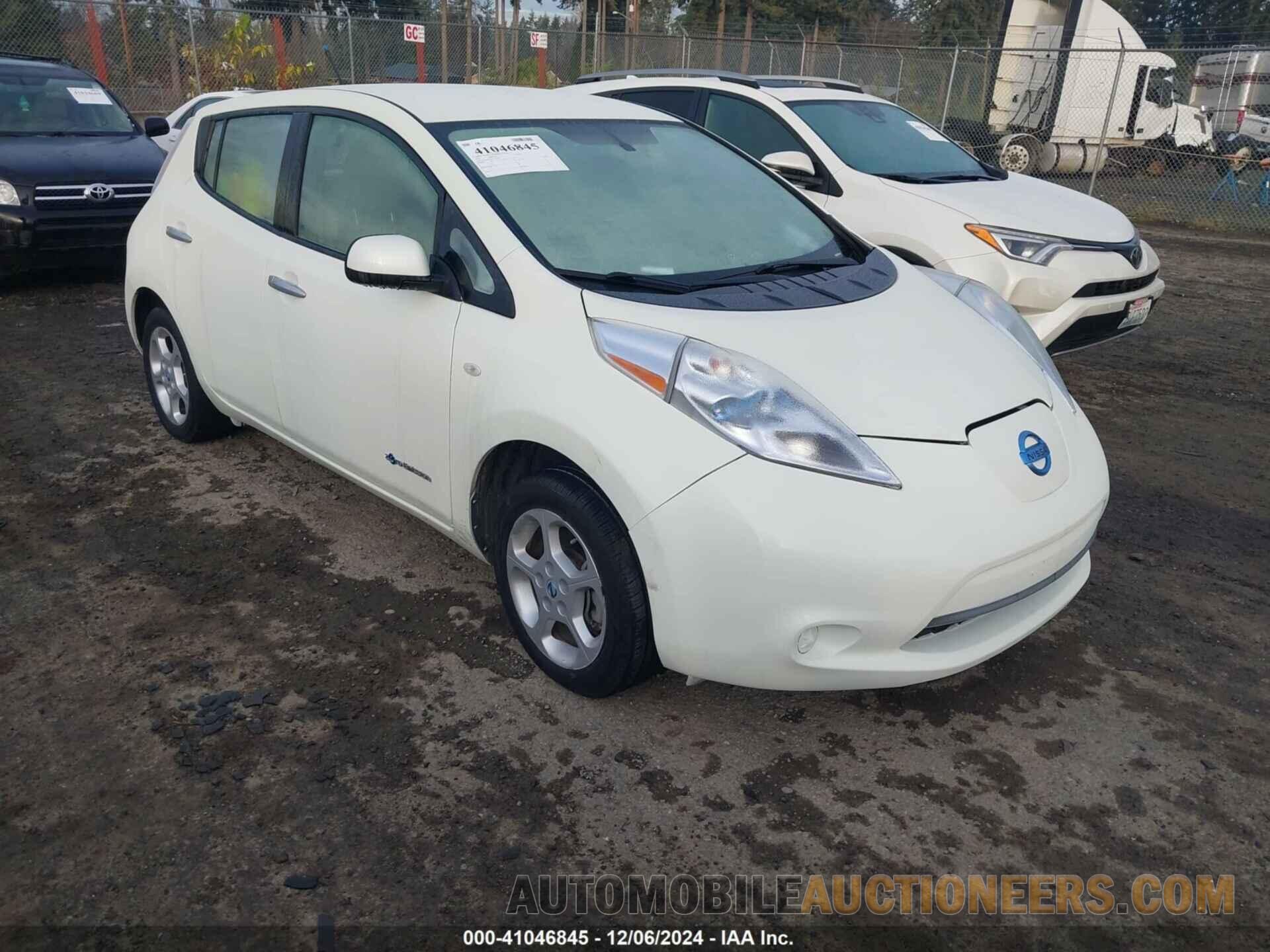 JN1AZ0CP0CT016269 NISSAN LEAF 2012