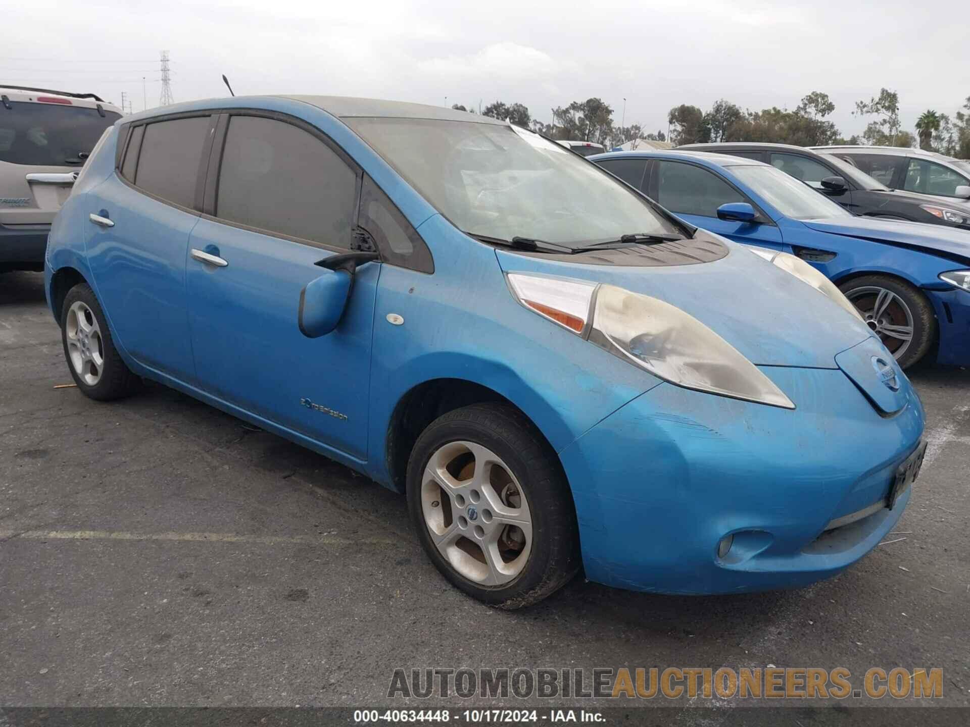 JN1AZ0CP1CT017611 NISSAN LEAF 2012