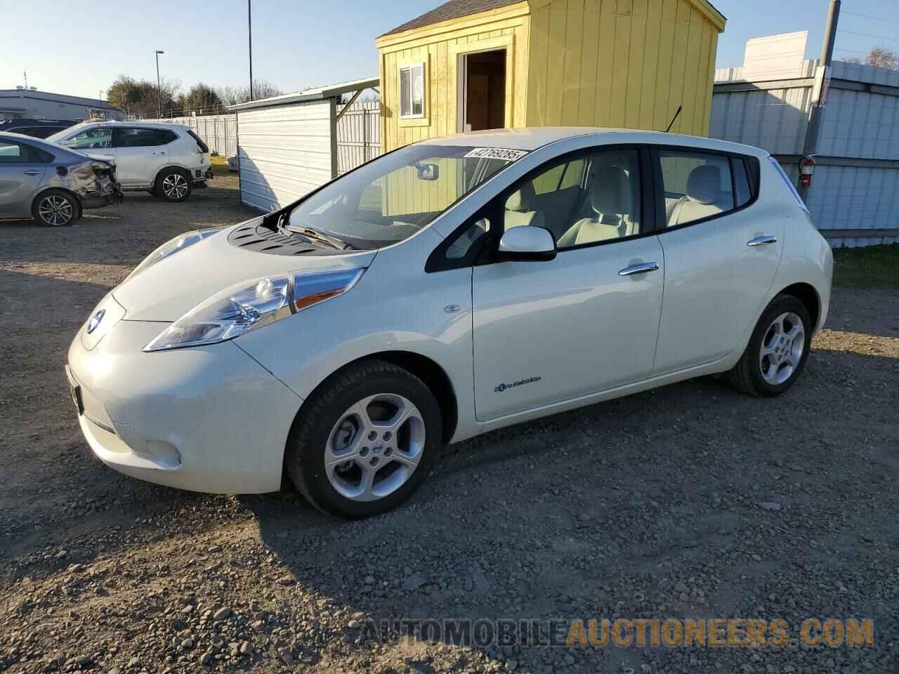 JN1AZ0CP3BT004857 NISSAN LEAF 2011