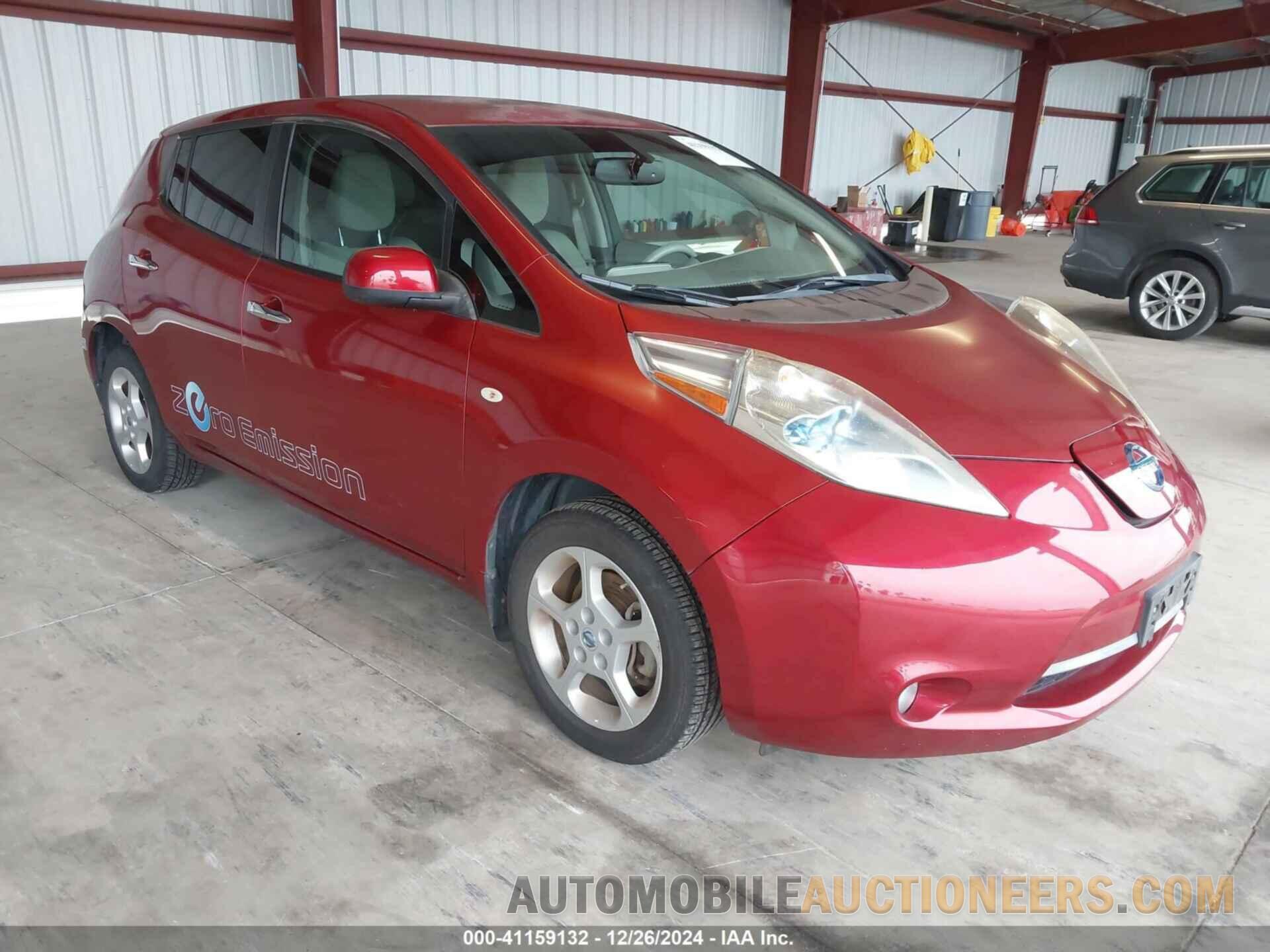 JN1AZ0CP4CT023421 NISSAN LEAF 2012