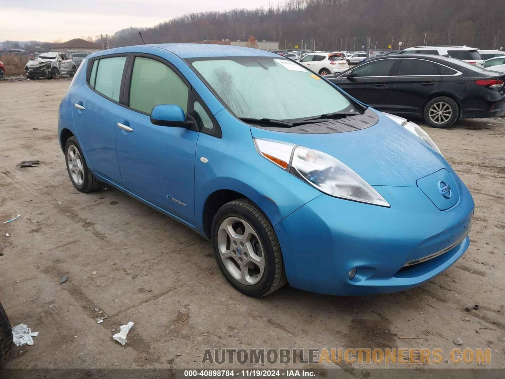 JN1AZ0CP5CT019507 NISSAN LEAF 2012