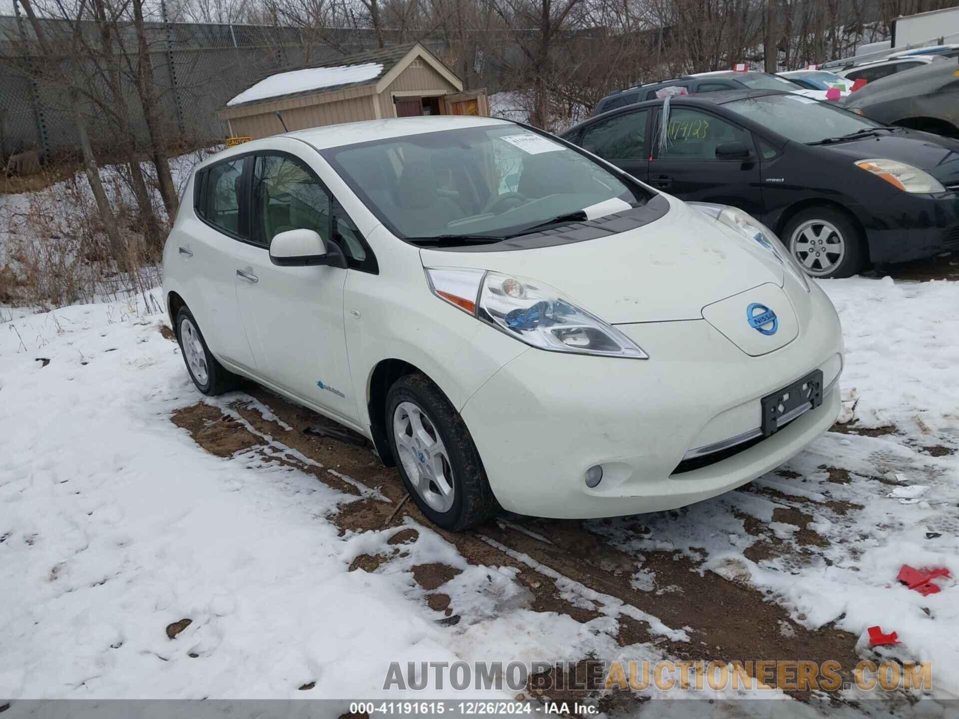 JN1AZ0CP5CT026036 NISSAN LEAF 2012