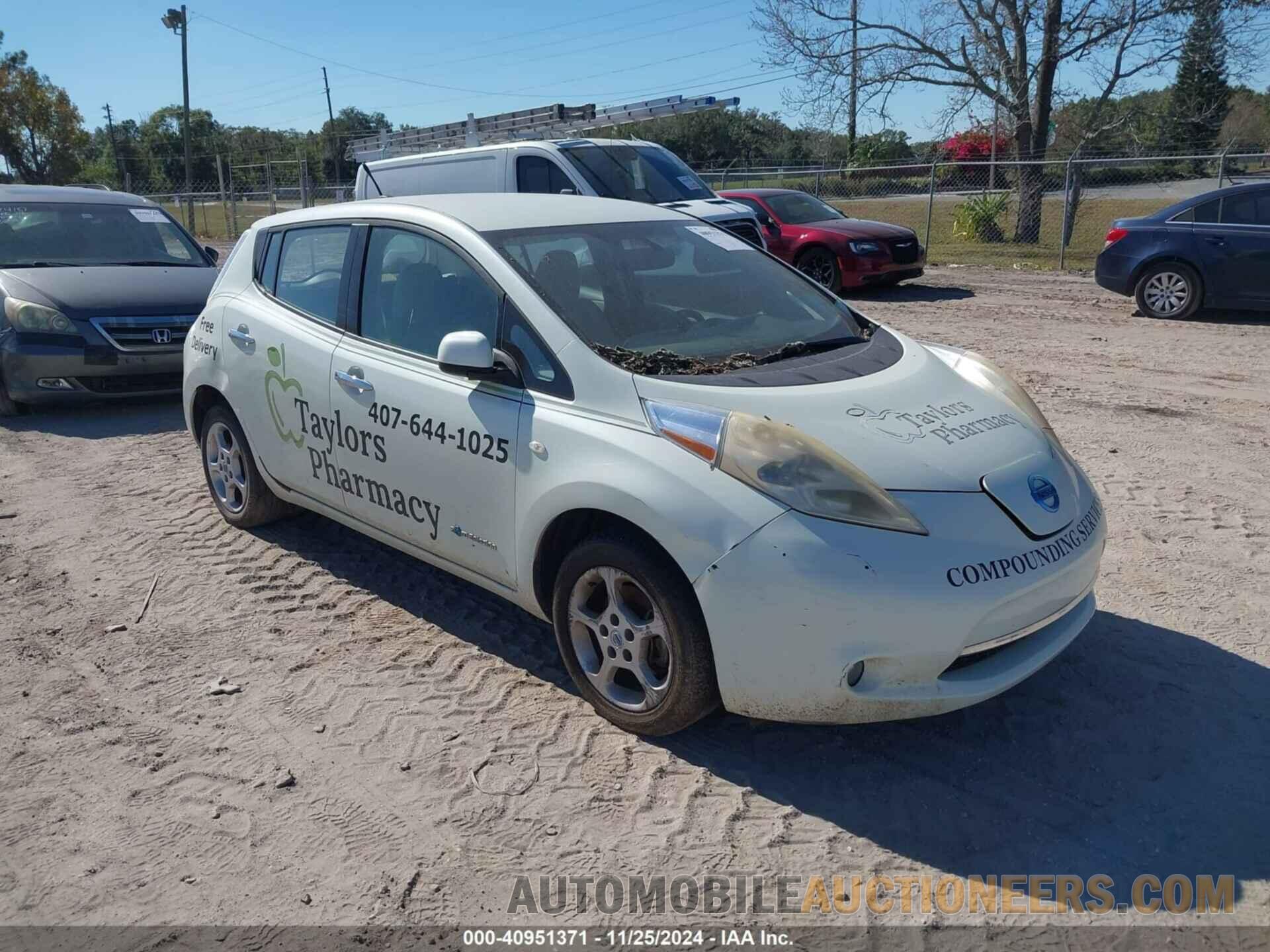 JN1AZ0CP6BT002343 NISSAN LEAF 2011