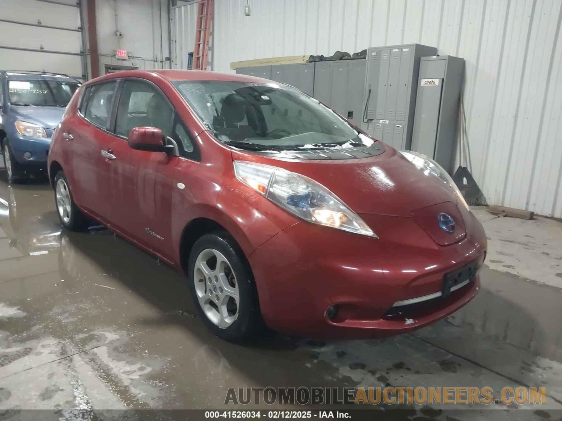 JN1AZ0CP6CT022125 NISSAN LEAF 2012