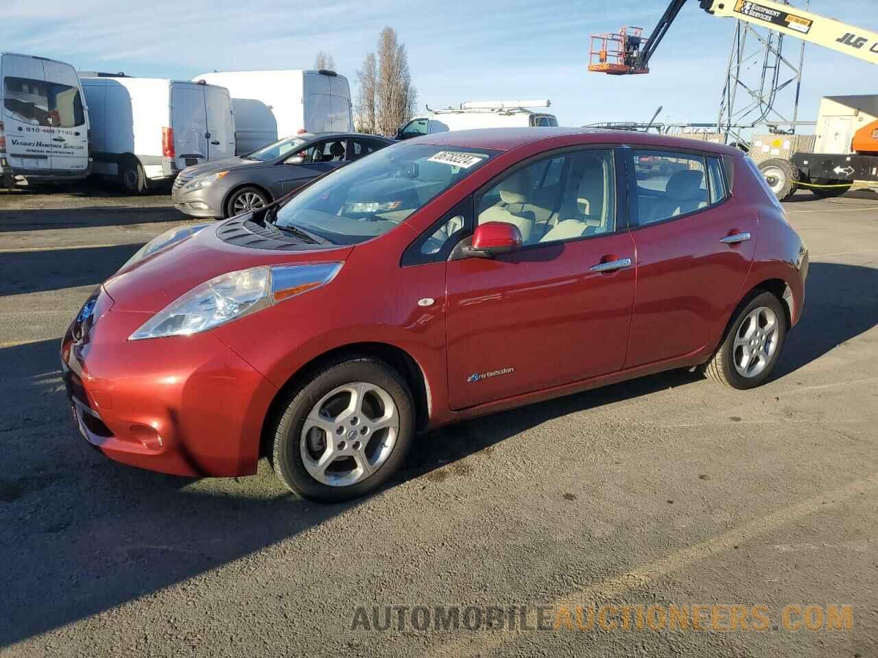 JN1AZ0CP6CT025185 NISSAN LEAF 2012