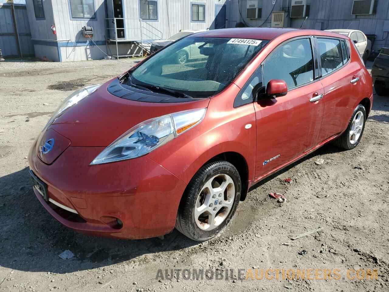 JN1AZ0CP6CT025901 NISSAN LEAF 2012