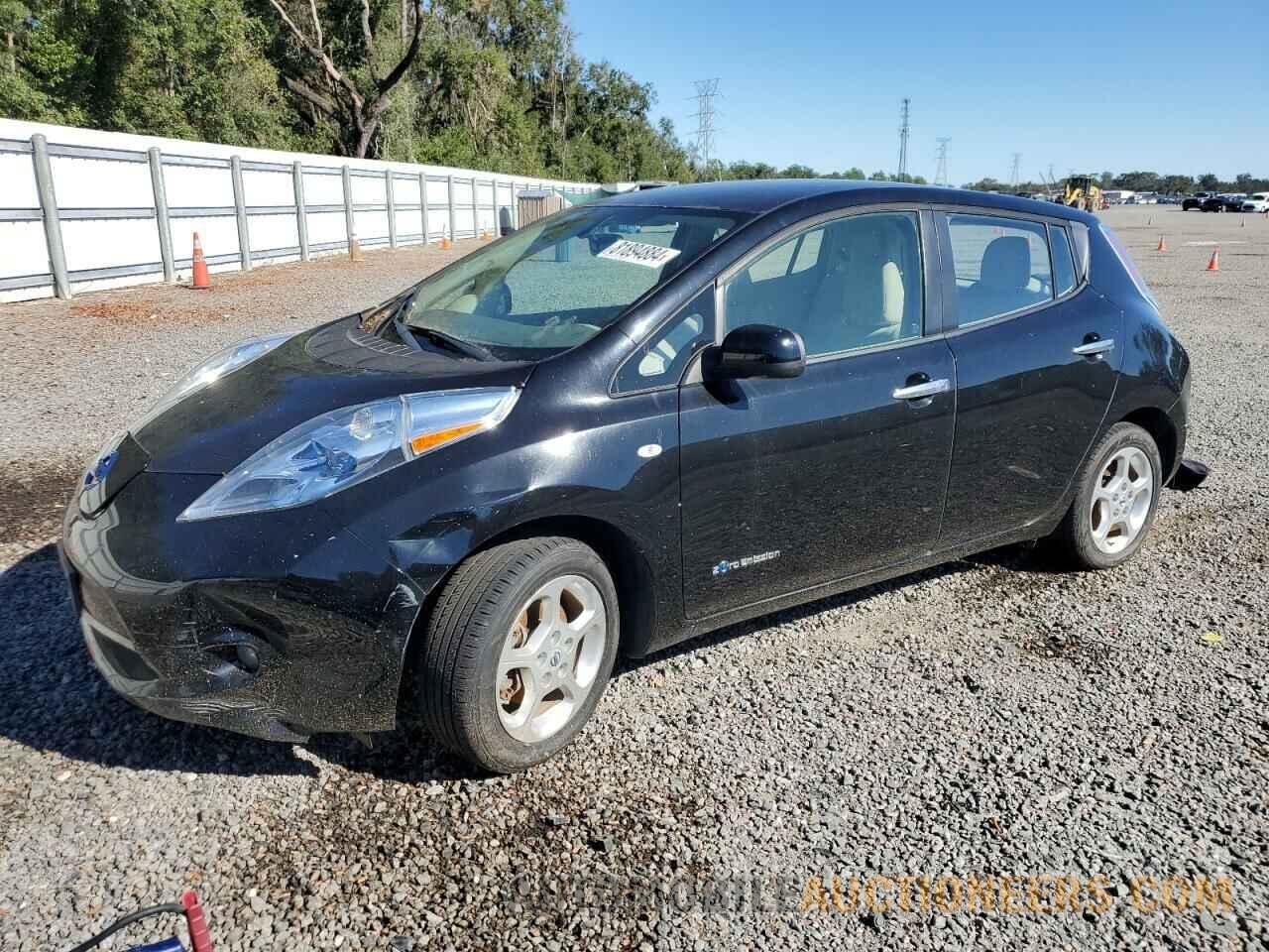 JN1AZ0CP7BT007227 NISSAN LEAF 2011