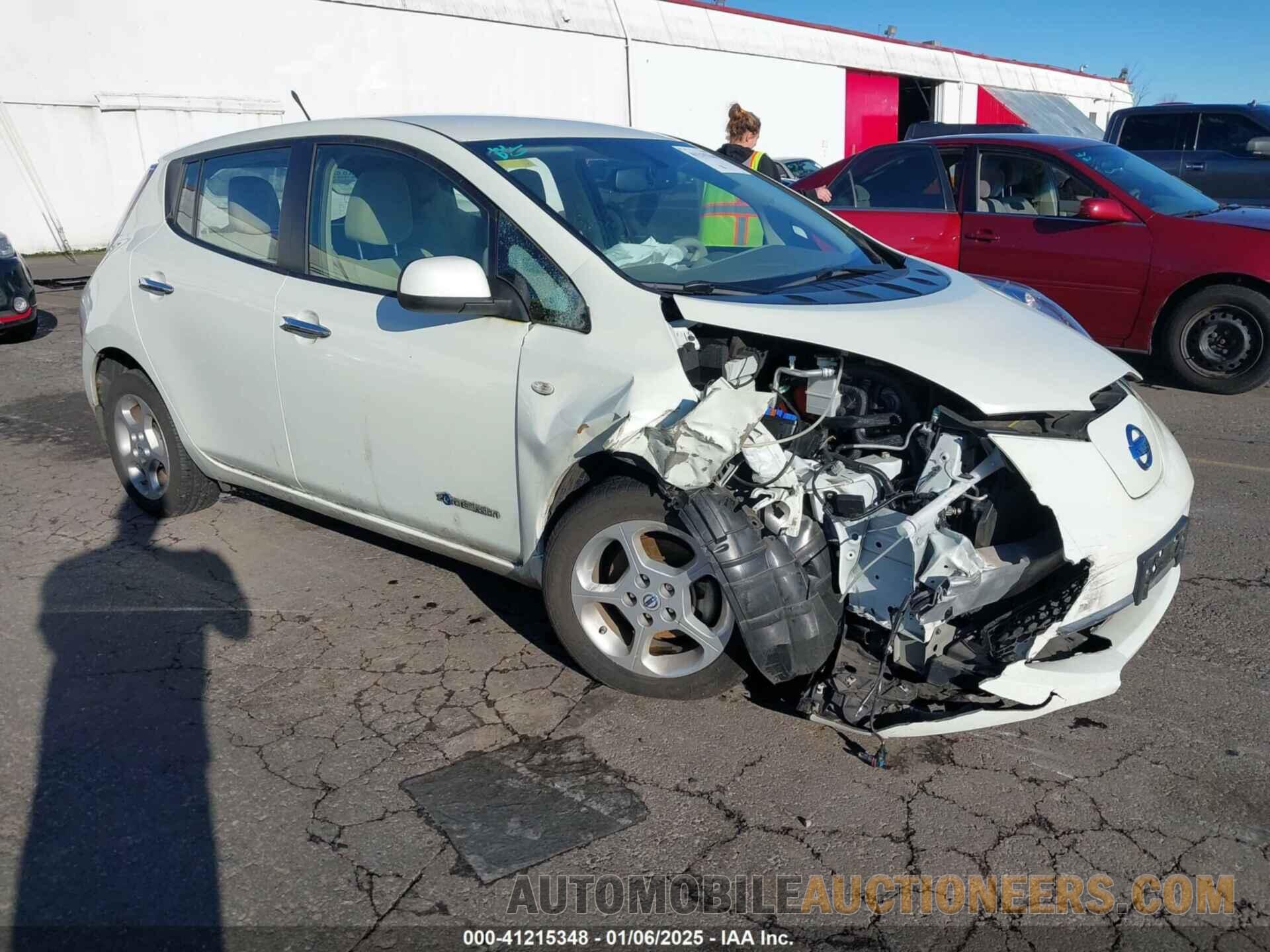 JN1AZ0CP9CT016965 NISSAN LEAF 2012