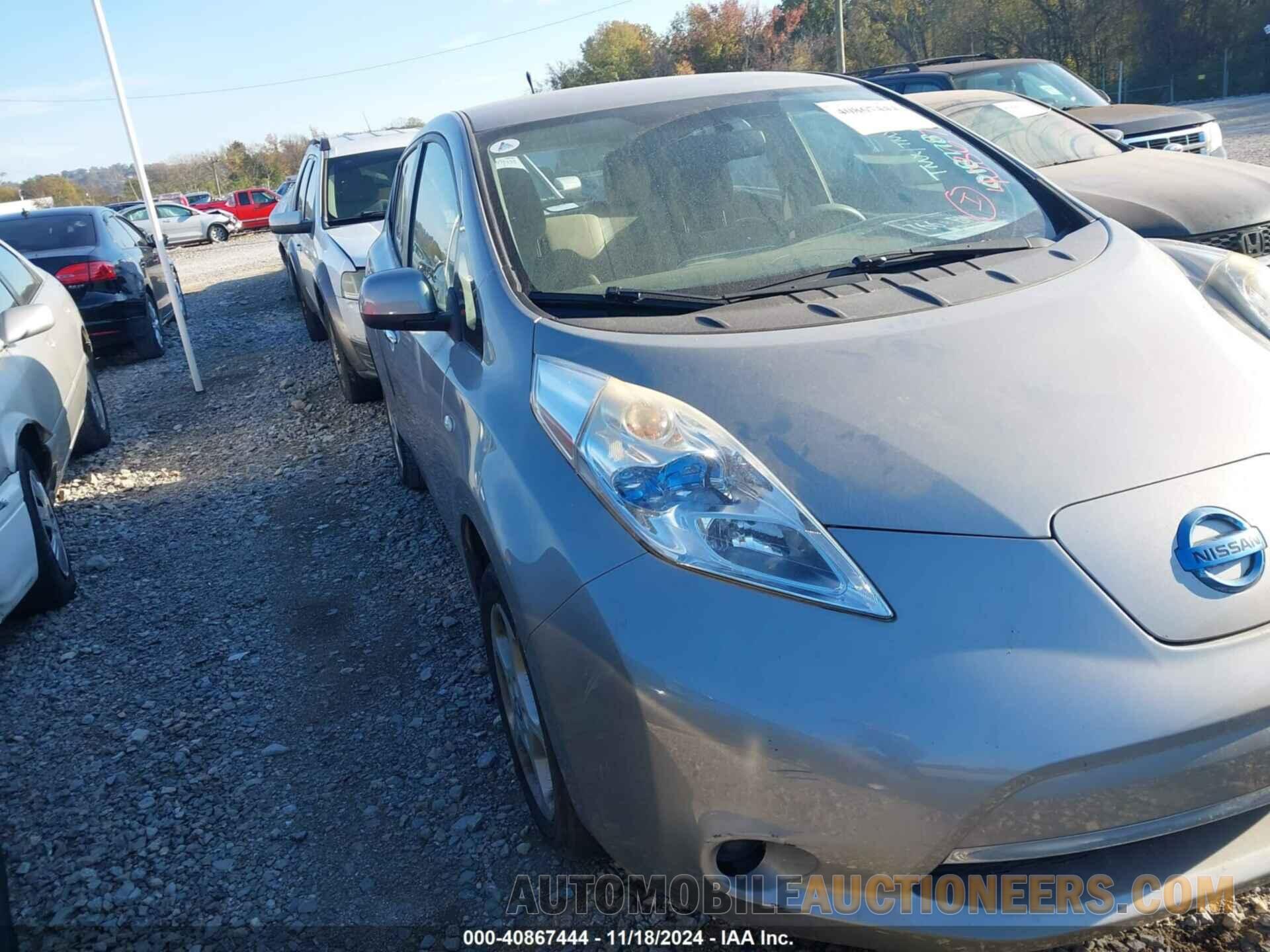 JN1AZ0CP9CT018778 NISSAN LEAF 2012