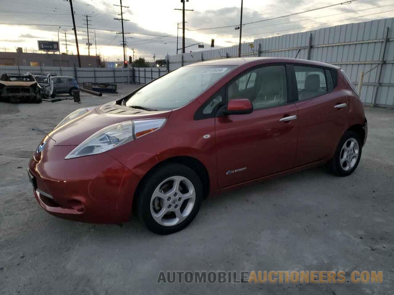 JN1AZ0CP9CT024578 NISSAN LEAF 2012