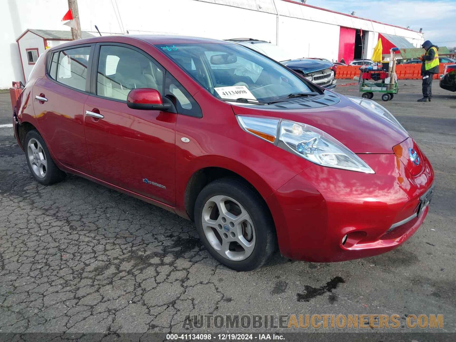 JN1AZ0CPXBT003706 NISSAN LEAF 2011