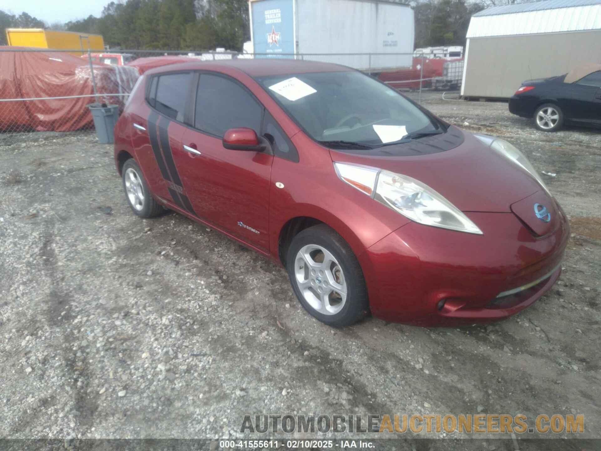 JN1AZ0CPXBT005682 NISSAN LEAF 2011