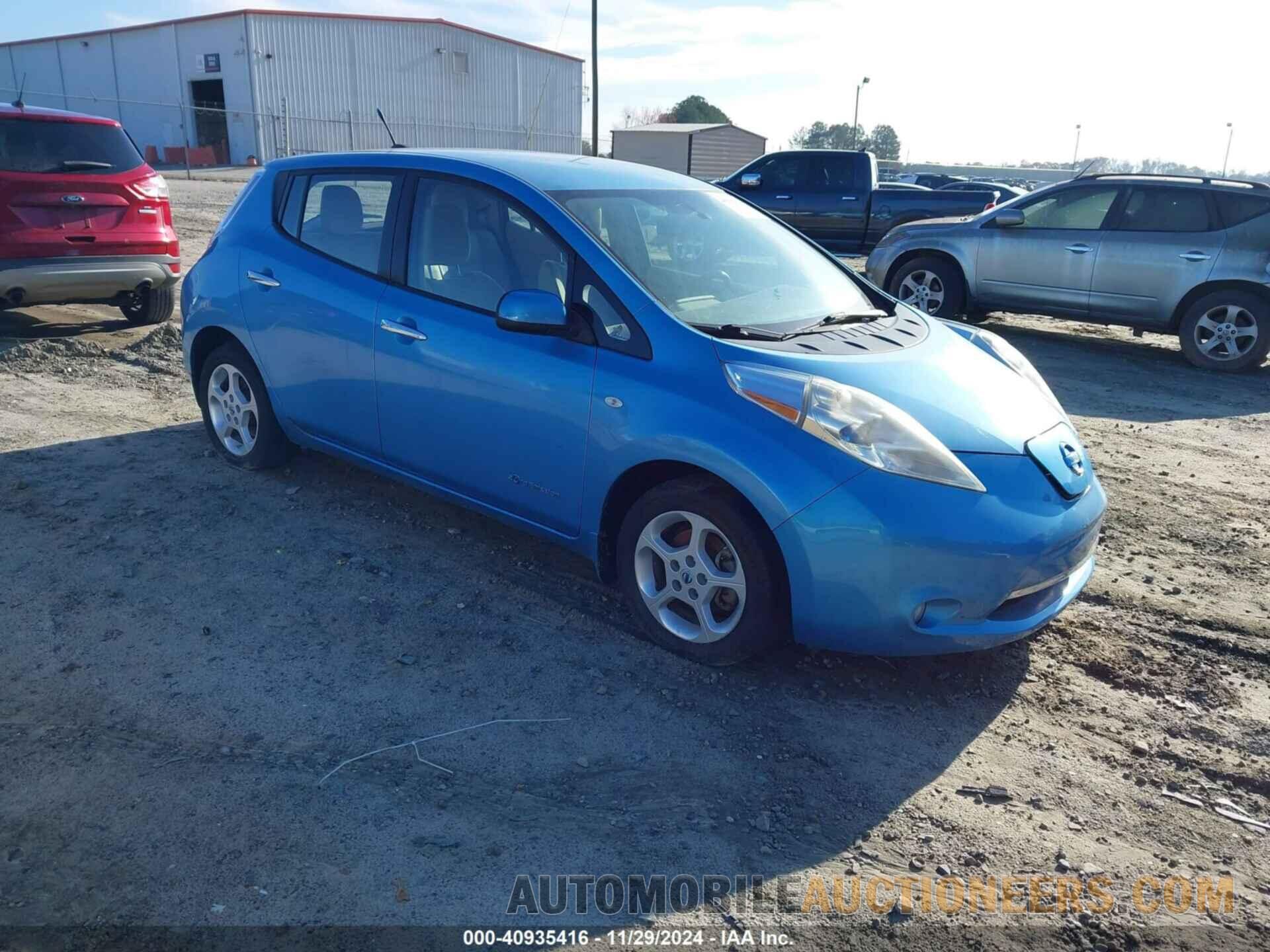 JN1AZ0CPXCT015100 NISSAN LEAF 2012