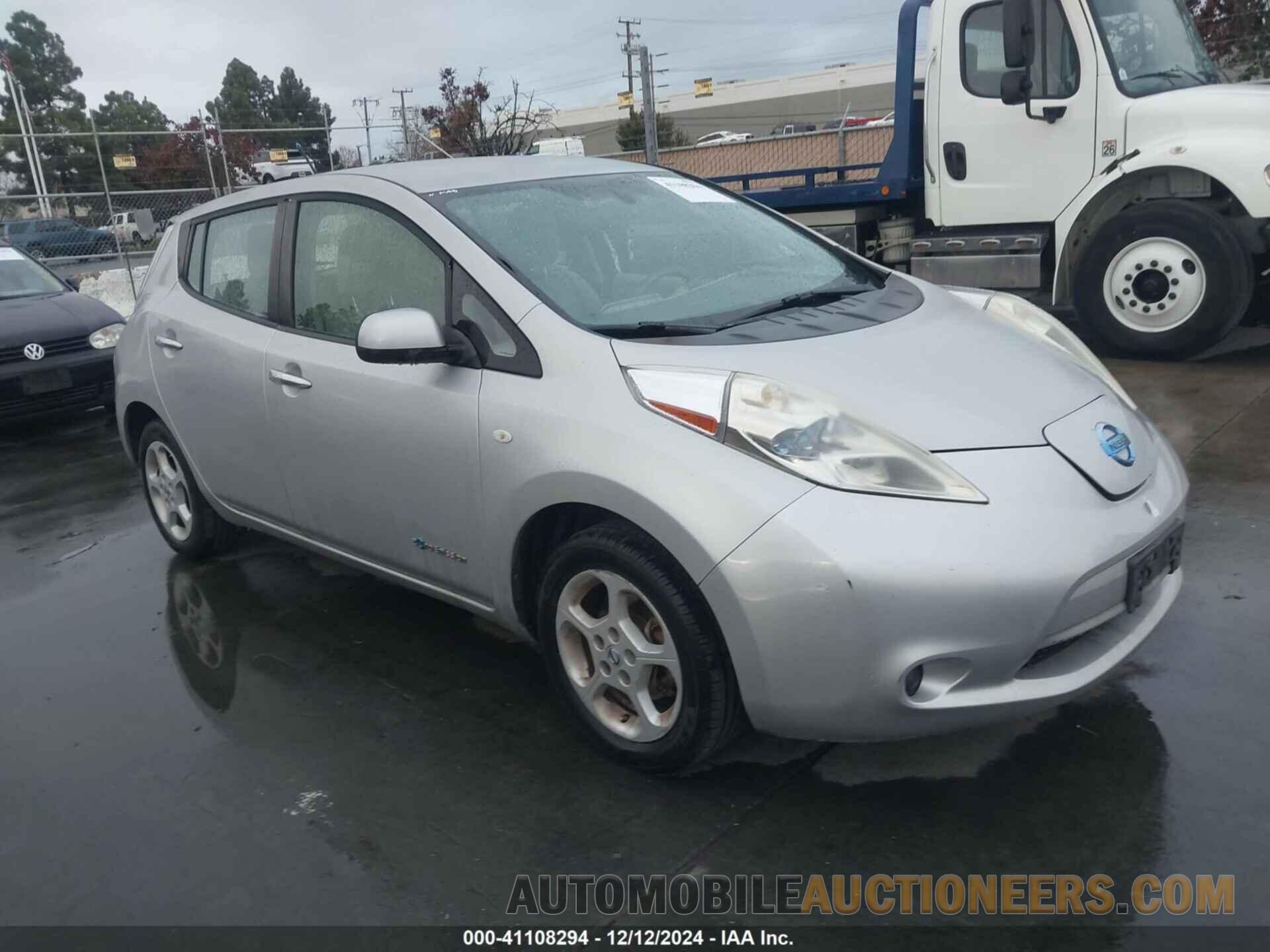 JN1AZ0CPXCT018403 NISSAN LEAF 2012