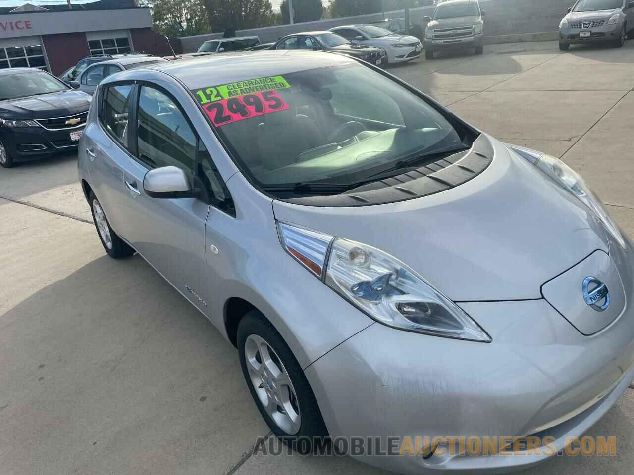 JN1AZ0CPXCT020961 NISSAN LEAF 2012