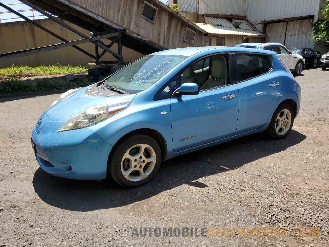 JN1AZ0CPXCT025268 NISSAN LEAF 2012