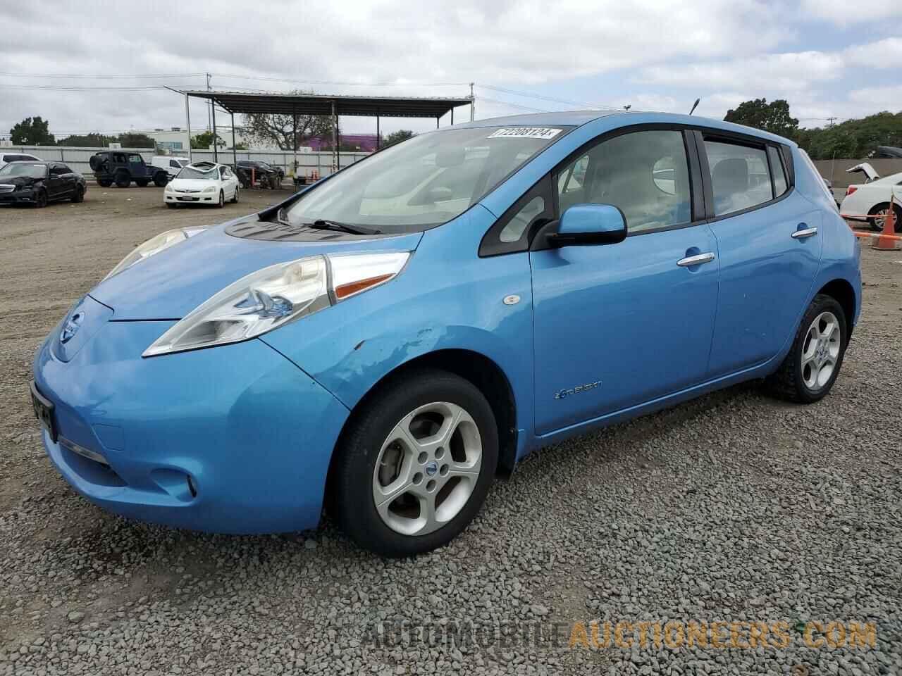 JN1AZ0CPXCT025402 NISSAN LEAF 2012