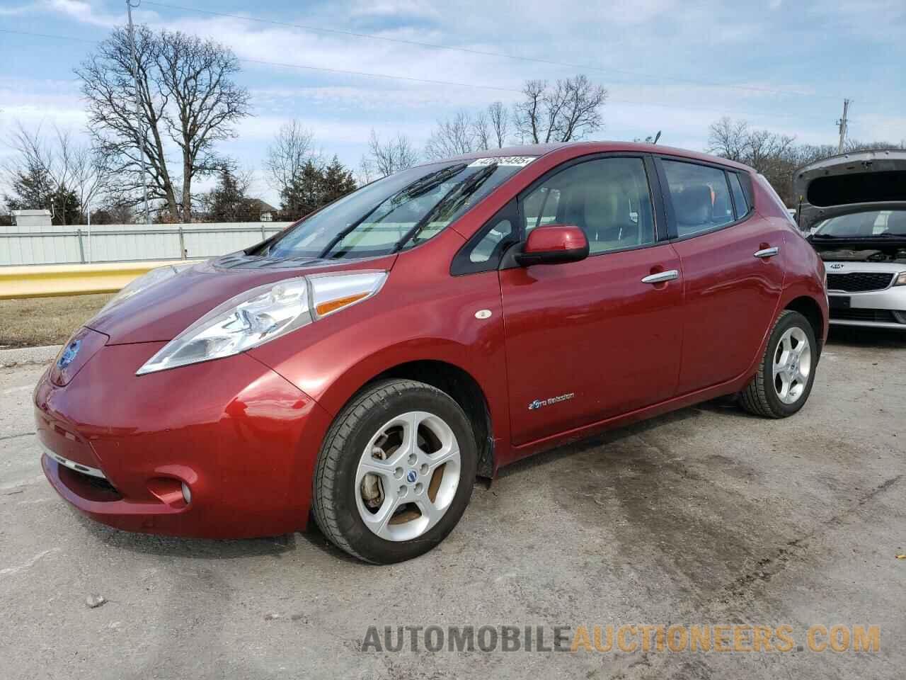 JN1AZ0CPXCT026629 NISSAN LEAF 2012