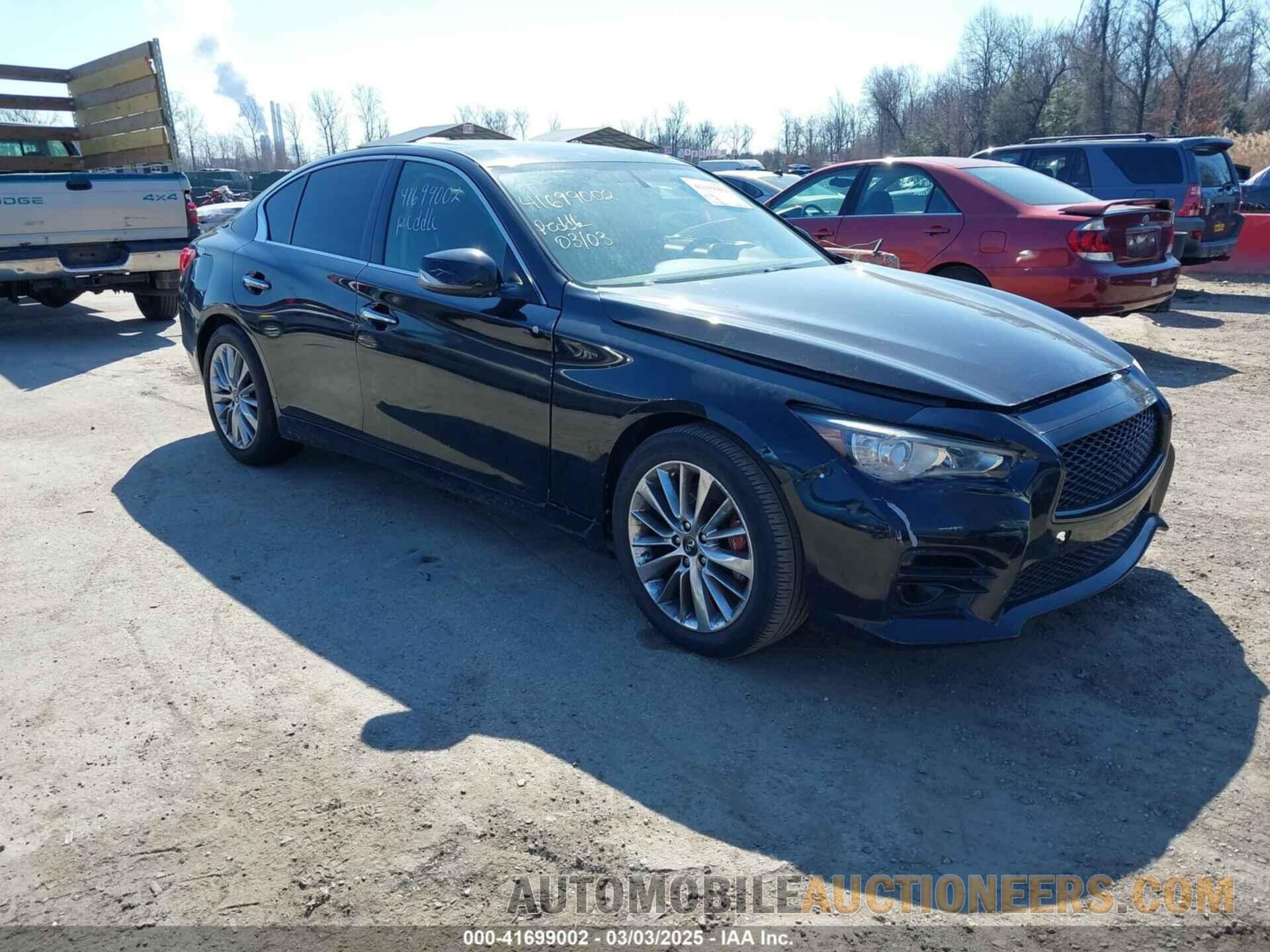 JN1BV7AR0EM694711 INFINITI Q50 2014