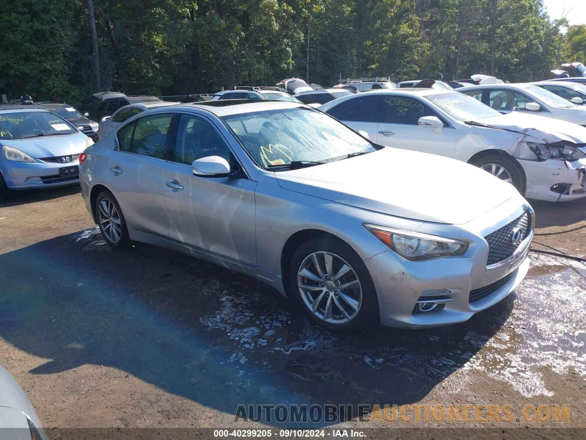 JN1BV7AR0FM407594 INFINITI Q50 2015