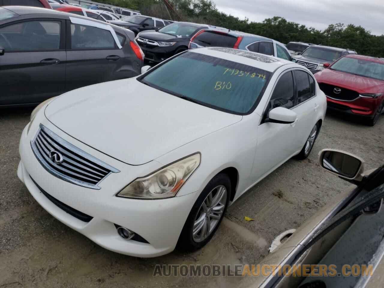 JN1CV6AR0DM757321 INFINITI G37 2013