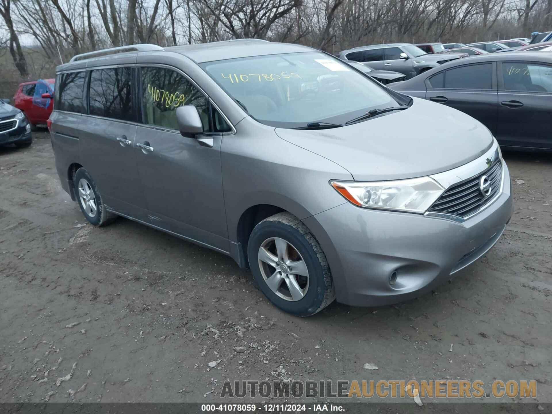 JN8AE2KP0C9047609 NISSAN QUEST 2012