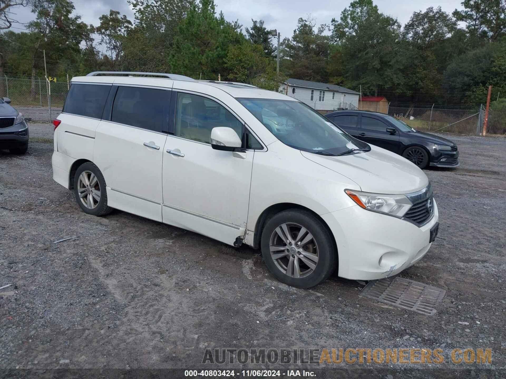 JN8AE2KP0D9064864 NISSAN QUEST 2013