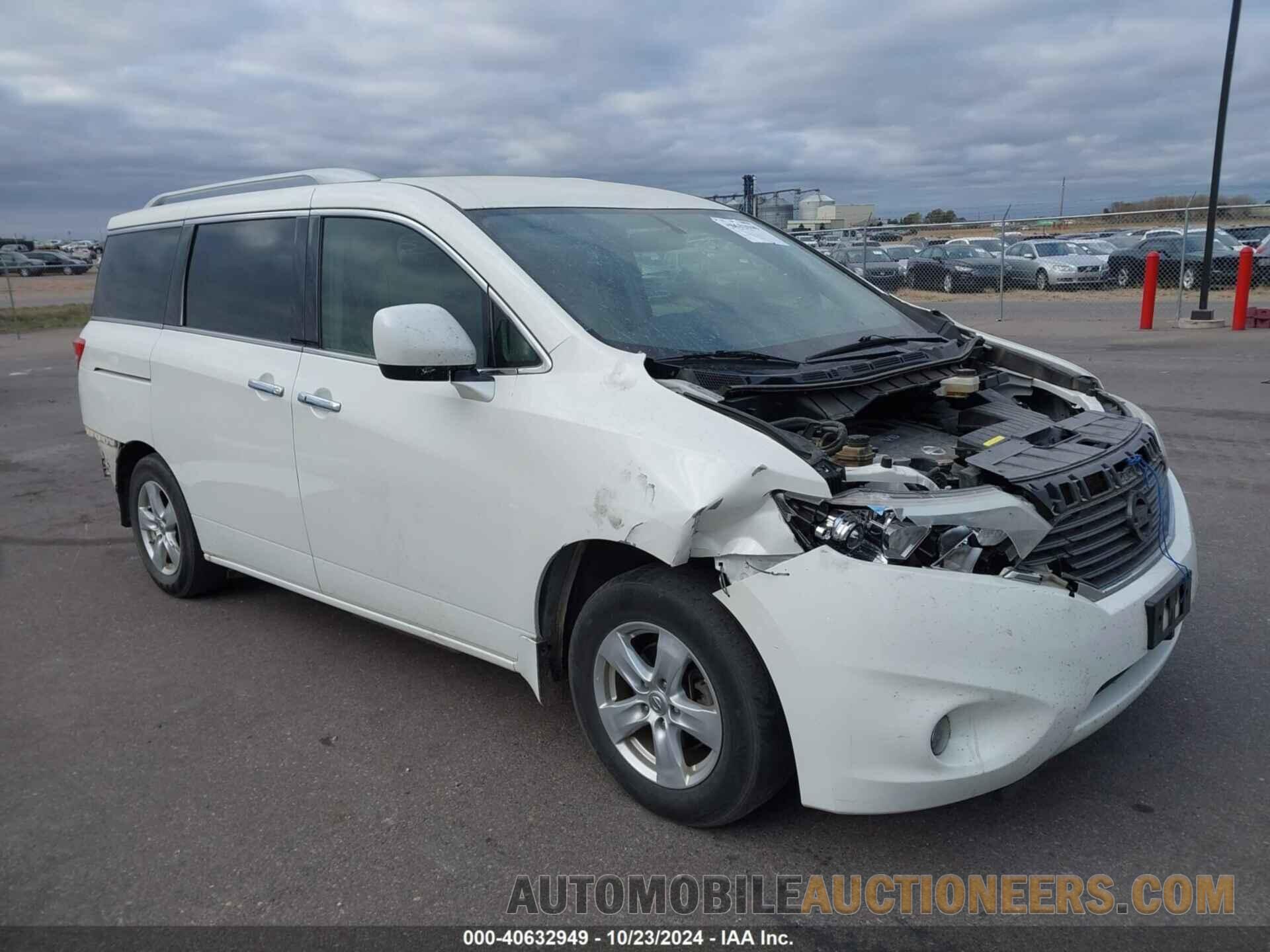 JN8AE2KP0D9067618 NISSAN QUEST 2013